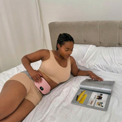 ALIVIARE™ – Cinturón menstrual con calor y masaje relajante